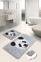 Mijölnir Juego de alfombrillas de baño Huge Panda Djt